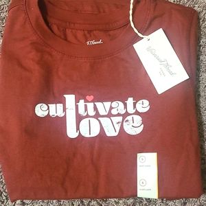 "Cultivate love" ladies shirt